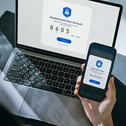 2FA with laptop and phone