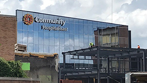 CHE signage after installation