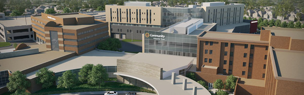 New CHE hospital rendering
