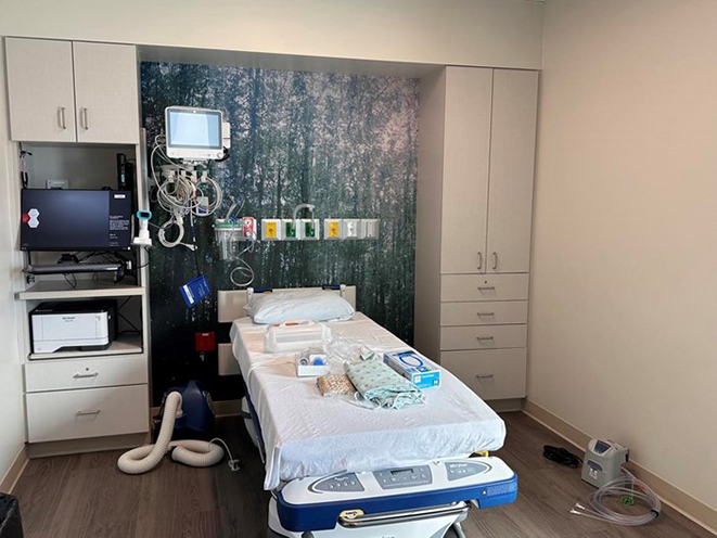 Community South Surgery Center patient room