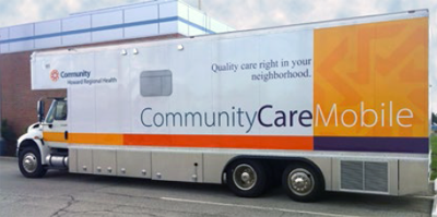 Community Care Mobile truck