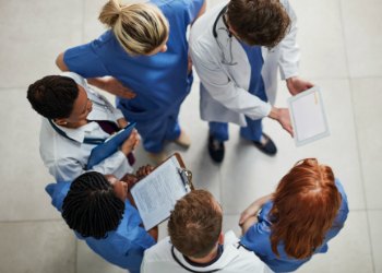 Physician huddle