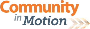 Community in Motion logo