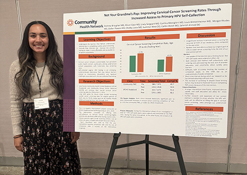 Summer West, DO, at the 2026 IAFP Research Day