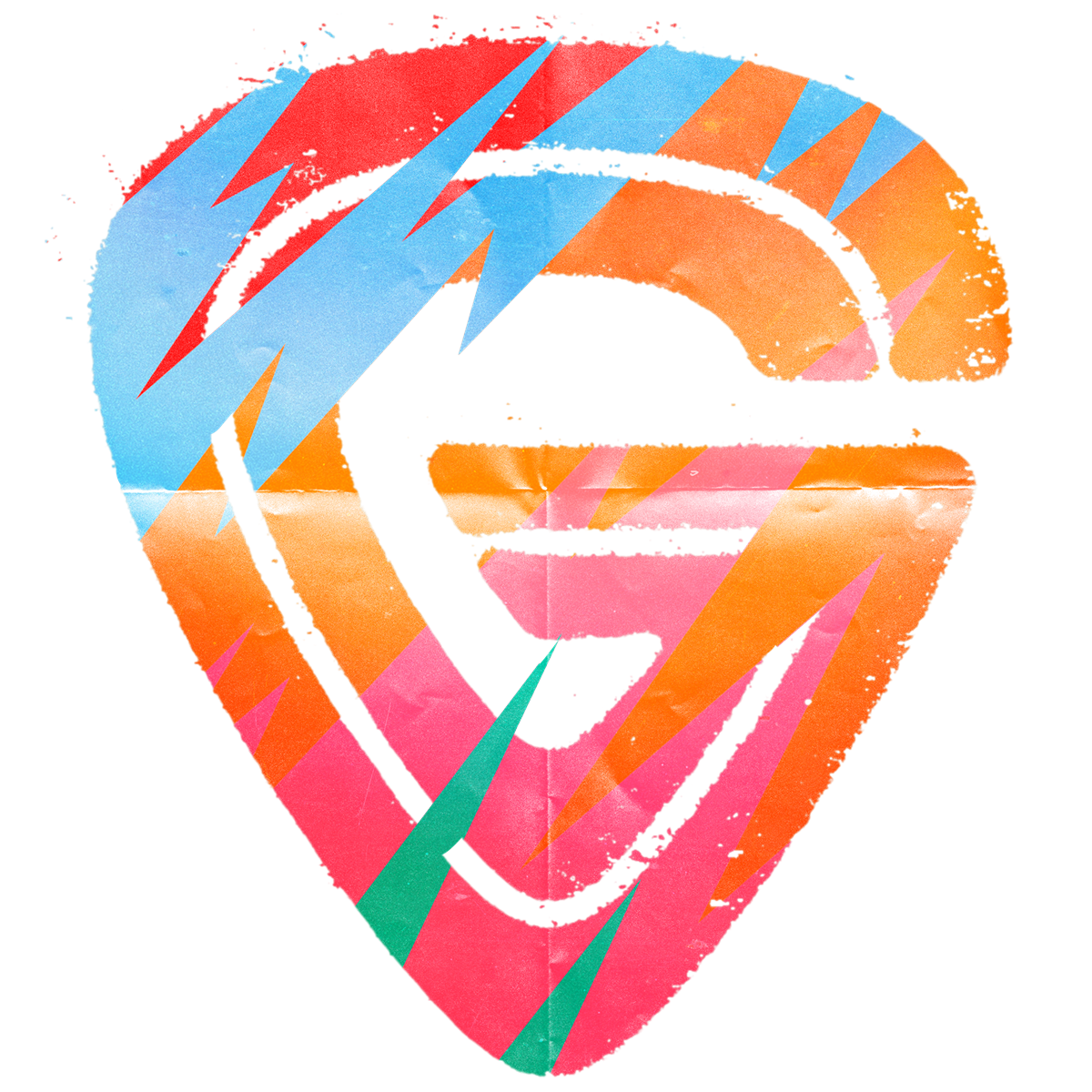 GG icon in vivid colors