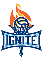 Indy Ignite pro volleyball logo