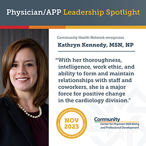 Katie Kennedy, spotlight recipient - November 2023