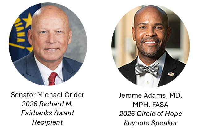Sen. Michael Crider and Dr. Jerome Adams