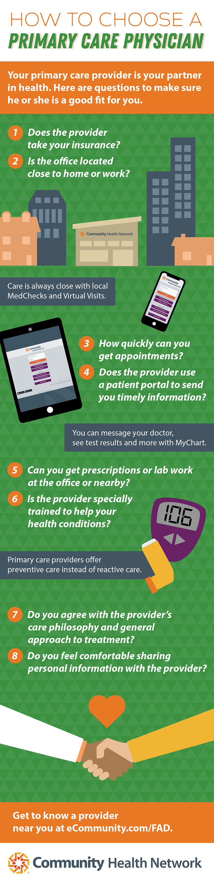 infographic How to Choose a PCP