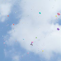 Walk to Remember balloons