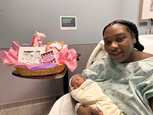 Community East New Year's Baby 2026