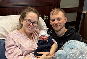 Community North New Year's baby 2026