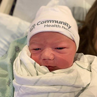 Community South new year baby