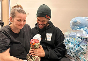 Community South New Year's baby 2026