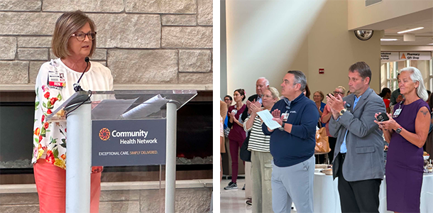 Leaders celebrating Community's 70th anniversary