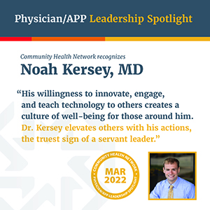 Dr. Noah Kersey honor