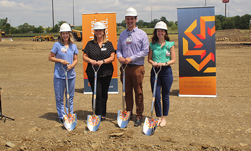 Pendleton Pavilion groundbreaking - providers