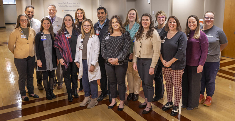 Stem cell transplant team