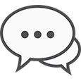 Talk bubble icon