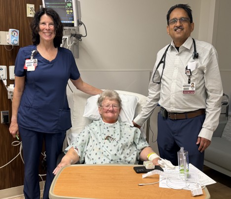 Joy Jack, TAVR with leaflet modification patient at Community Heart and Vascular