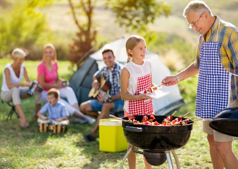 Family cookout