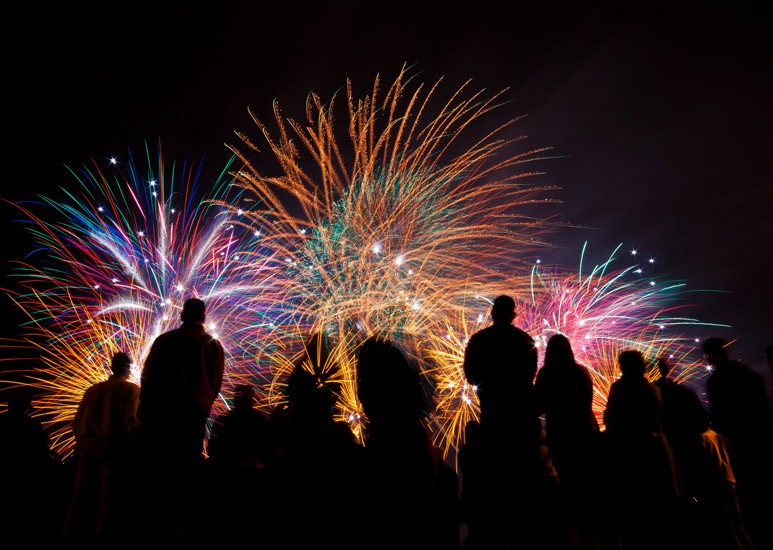 Fireworks display