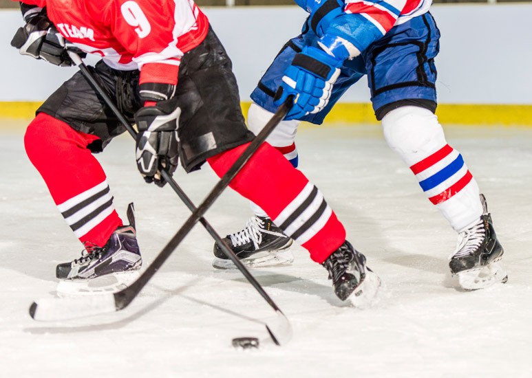 Ice hockey players