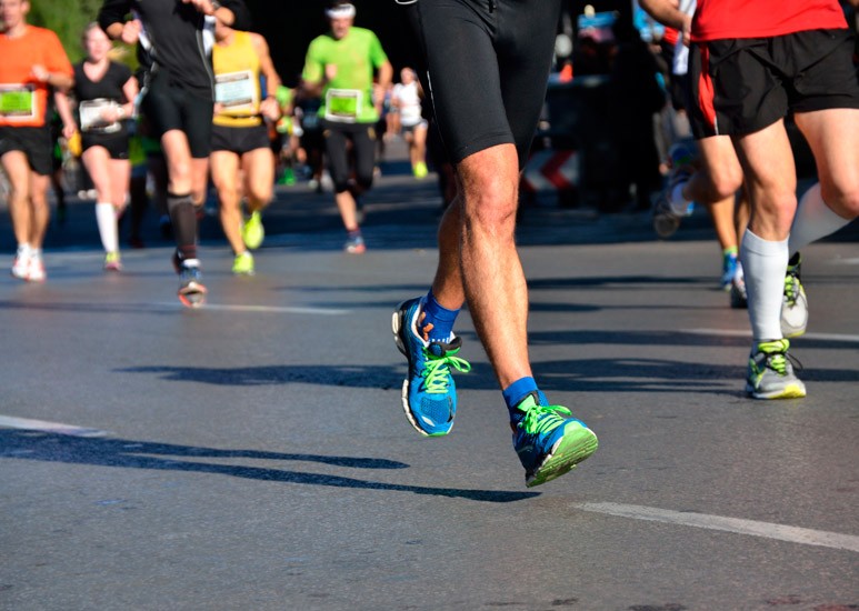 Marathon runner