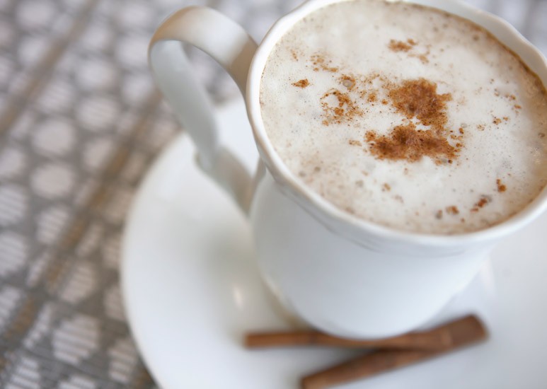 Pumpkin cinnamon latte
