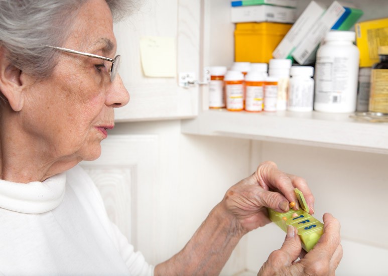 Store medications safely at home