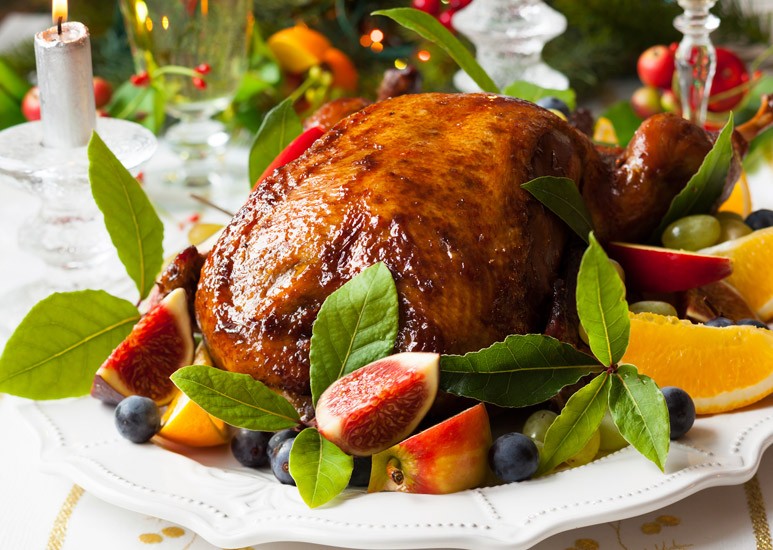 Thanksgiving dinner turkey