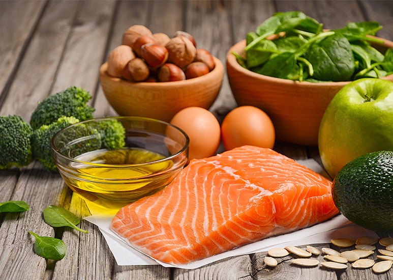 foods with unsaturated and healthy fats