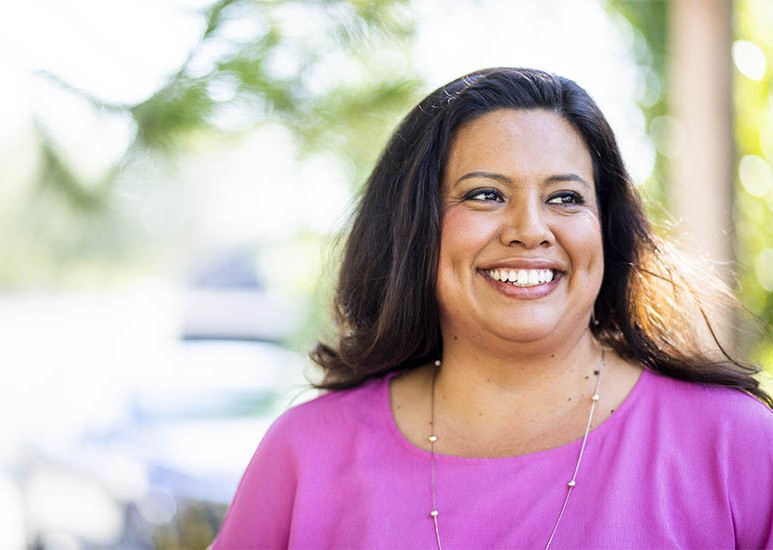 empowered woman in her 40s