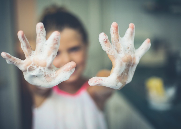 hand washing to prevent flu and cold