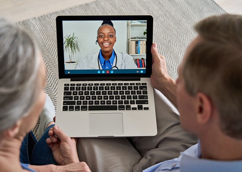Virtual care appointment with board-certified provider