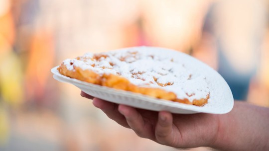 Funnel cake at the fair