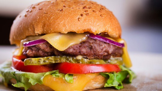 Bacon cheeseburger