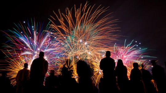 Fireworks display