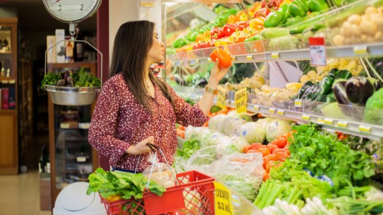 Recommendations for healthy grocery shopping