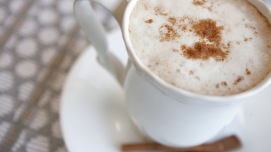Pumpkin cinnamon latte