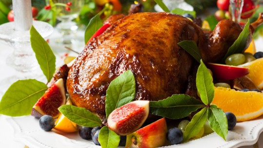 Thanksgiving dinner turkey