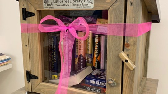 Little Free Library at Community Hospital North 