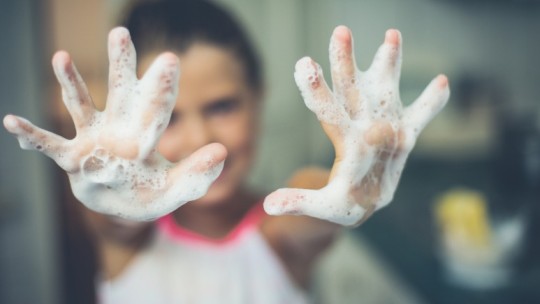 hand washing to prevent flu and cold