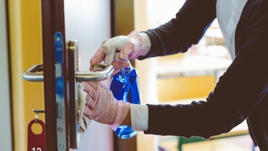 sanitizing the classroom during covid-19