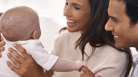 Parents with baby