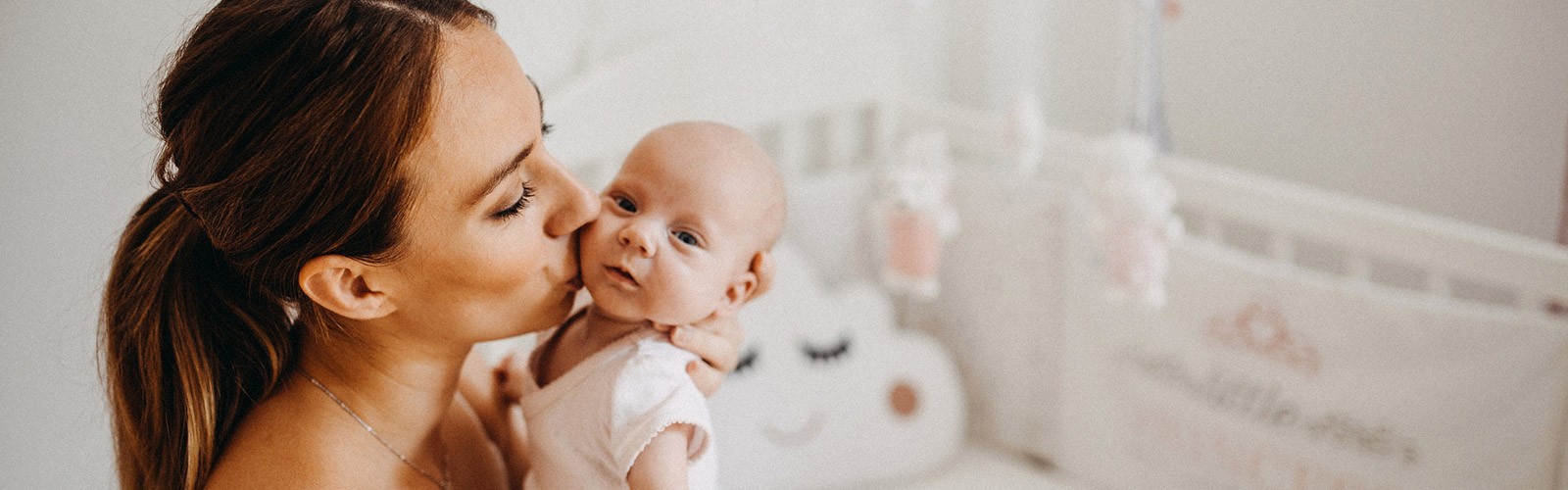 Healthy mom and newborn