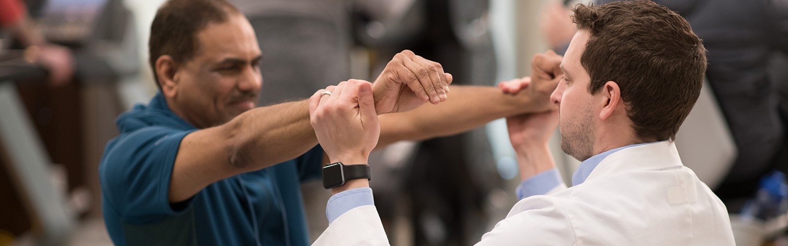 Physical therapy patient