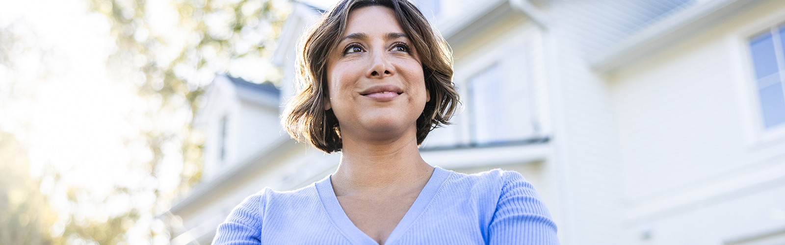 Healthy woman in her 40s