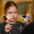 Child engaged in play therapy