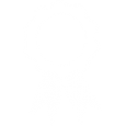 Blue ribbon representing awards